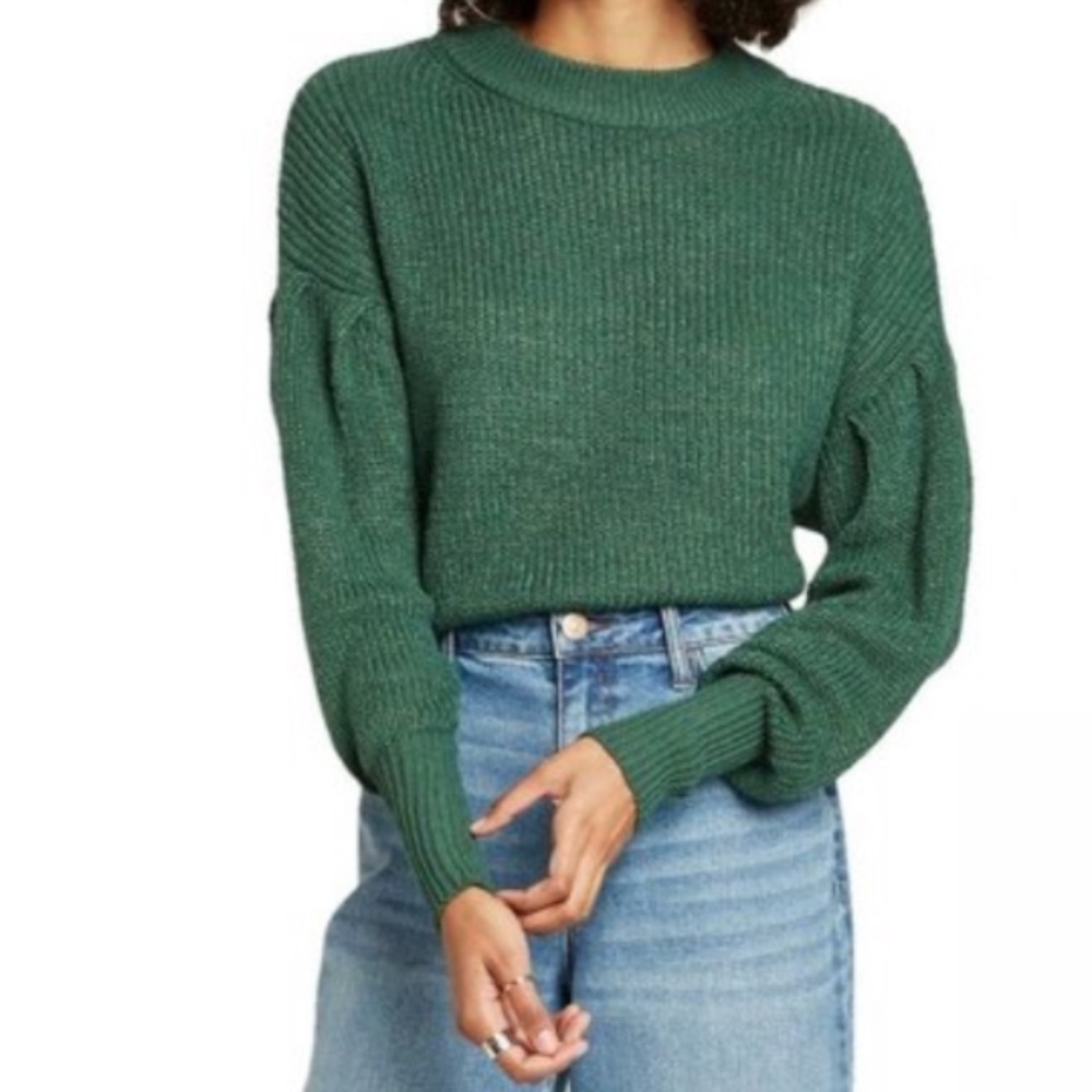 Wild Fable puff sleeve sweater